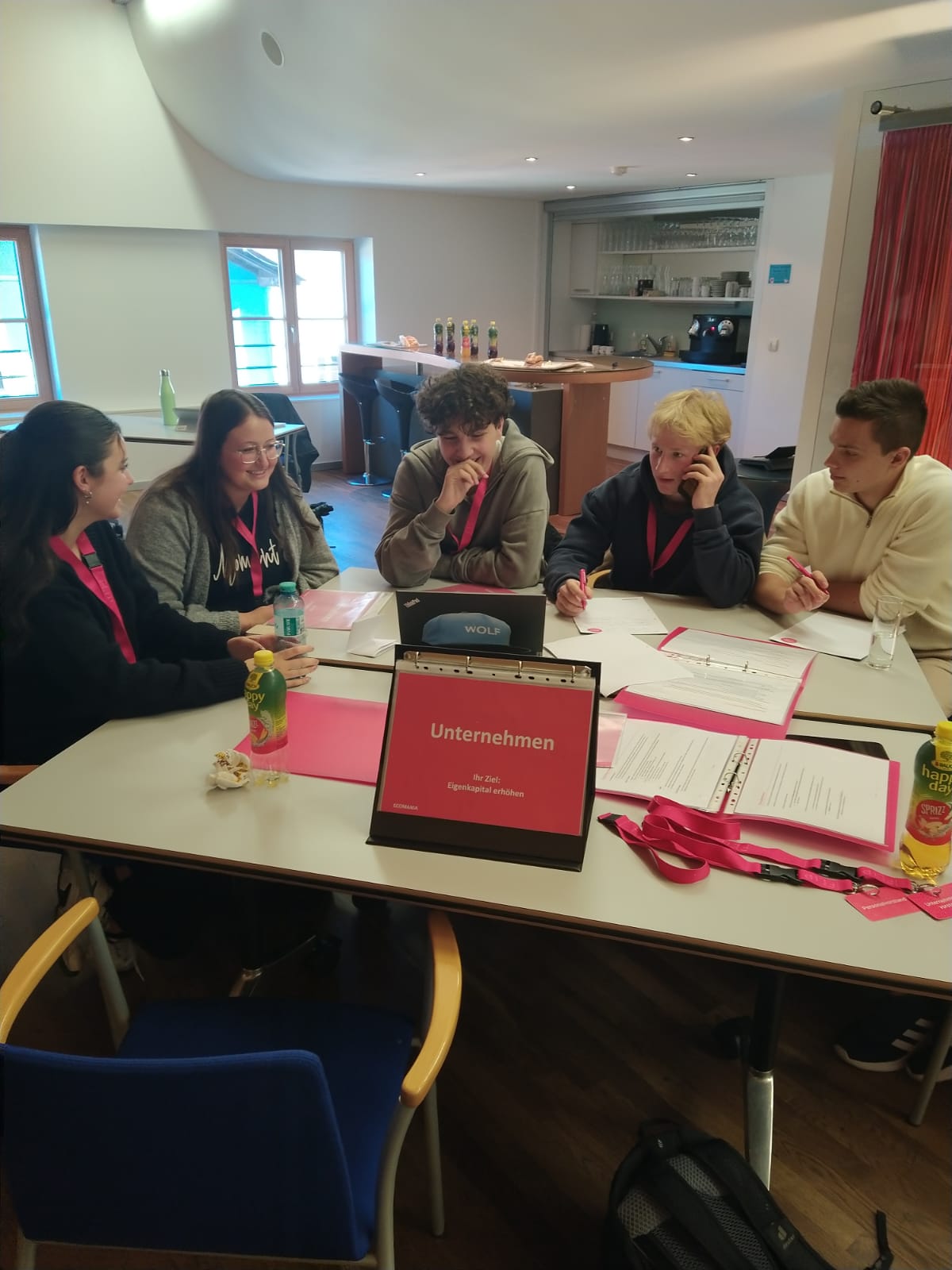 Schüler:innen bei Ecomania